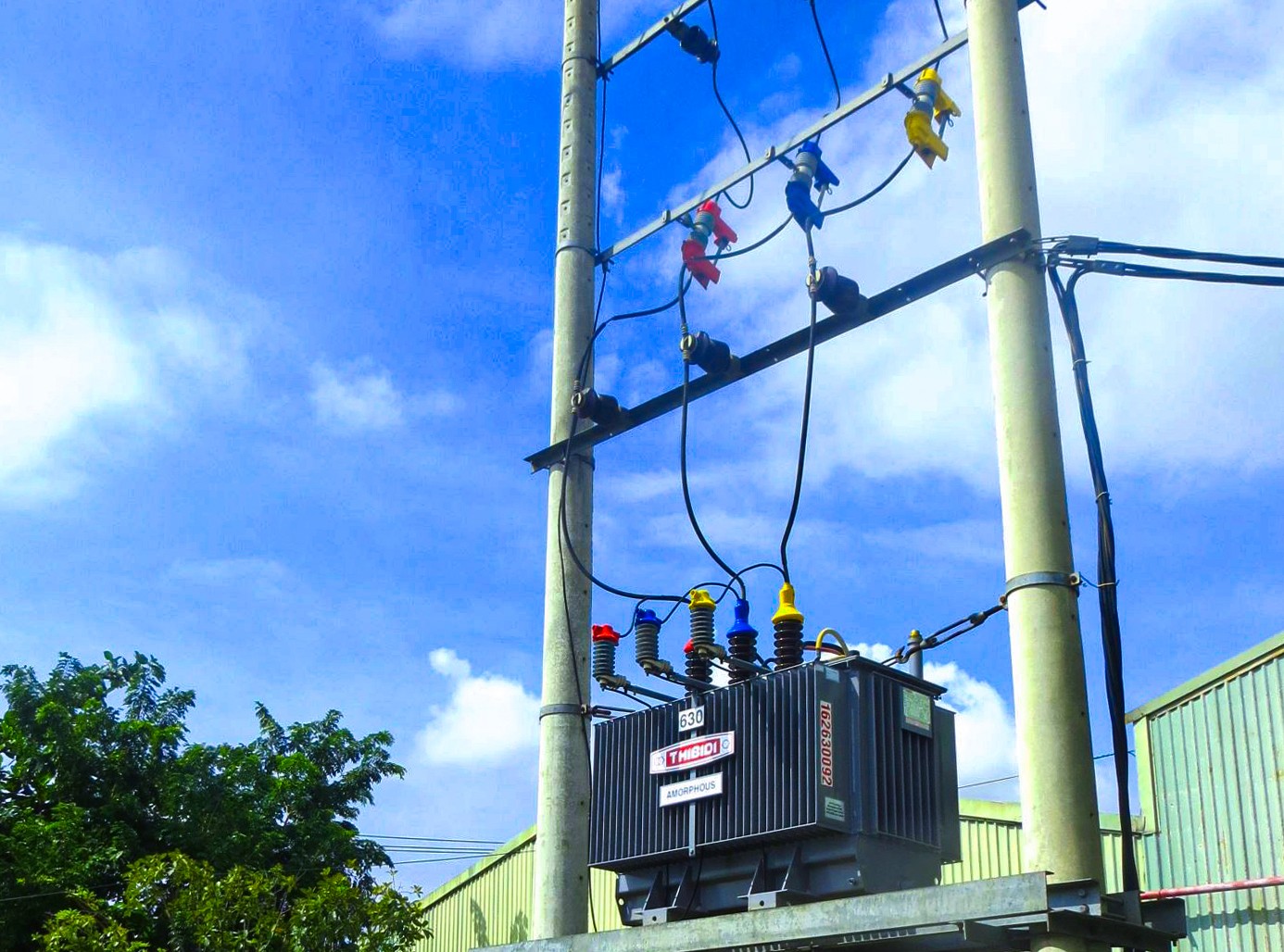 ma bien ap amorphous cong trinh dien