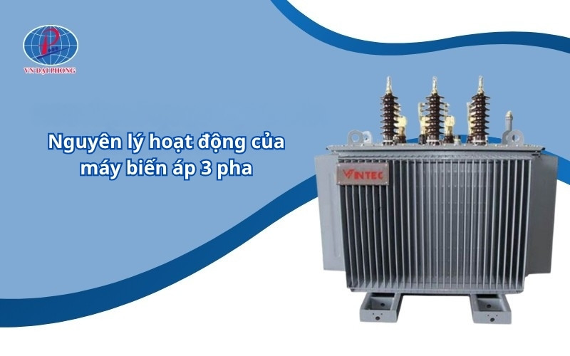 Nguyên lý hoạt động của máy biến áp 3 pha