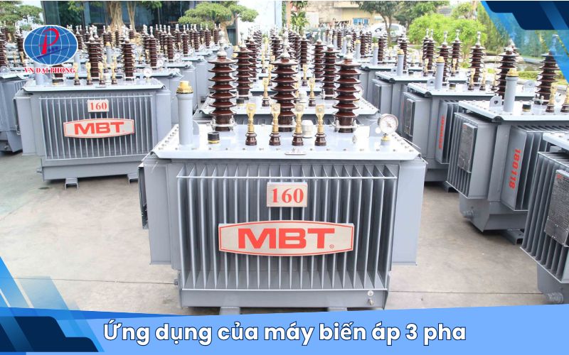 Ứng dụng của máy biến áp 3 pha